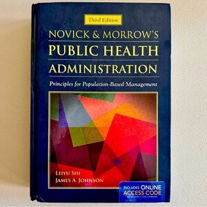 NEW Book - Public Health Administration | Novick & Morrow | Landmark Source!